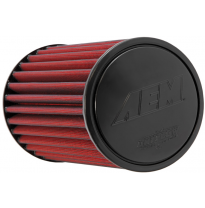 AEM Filtro de aire universal; 3.25&quot; X 9&quot; DRYFLOW