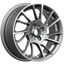 Llanta Wsp Italy LANCIA     R6,0X15 WD009 MOON  ET30 4X98 58,1 Glos Black POL.  &amp;   m