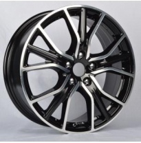 Llanta Wsp Italy TOYOTA     7.5x18 WD004 ZURICH ET39 5x114.3 60.1 FF Glossy Black Pol &amp;m