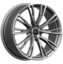 Llanta Wsp Italy TESLA      8.5x19 WD006 LUGANO ET35 5x120 64.1 FF MGM Pol &amp;m