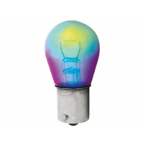 Ba15s Bombilla Iridiscente _Naranja (2 Piezas)