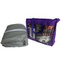 Funda De Coche Gris Talla M, Medidas: 430 X 160 X 120 Cm