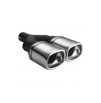 Cola Escape Doble Cuadrada 100x75x270 Rvs Ulter Sport