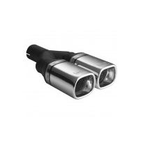 Cola Escape Doble Cuadrada 80x65x200 Rvs Ulter Sport