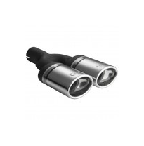 Cola Escape Doble Ovalada 95x65x160 Rvs Ulter Sport