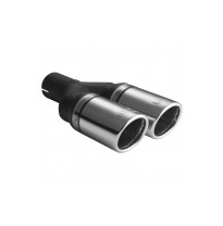 Cola Escape Doble Redonda ø100x225 Rvs Ulter Sport