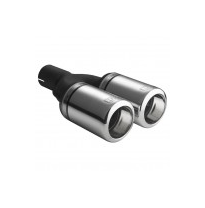 Cola Escape Doble Redonda ø80x160 Rvs Ulter Sport