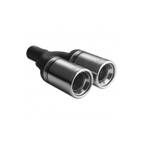 Cola Escape Doble Redonda ø80x200 Rvs Ulter Sport