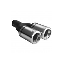 Cola Escape Doble Redonda ø80x200 Rvs Ulter Sport