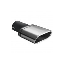 Cola Escape Ovalada 167x60x200 Exclusief Demper Rvs Ulter Sport