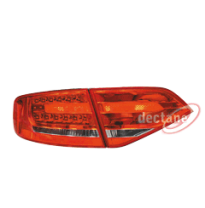 Pilotos Led Audi A4 Lim.07+ _ Rojo/Transparente