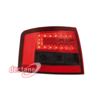 Led Pilotos Traseros Audi A6 Avant 12/97-01/05 4b  Rojo/Negro
