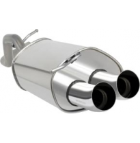 Escape Powersprint Audi A3 1.6 9/96-02 &lt;Br&gt;2x ø 76 Mm Homologado Sa 4