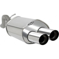 Escape Powersprint Audi A3 1.8 20v 9/96-02 &lt;Br&gt;2x ø 89 Mm  Homologado Sa 3