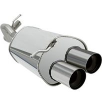 Escape Powersprint Seat Leon 1.8 20v/2.0 8/97- &lt;Br&gt;2x ø 89 Mm Homologado Sa 3