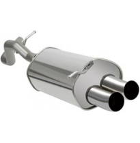 Escape Powersprint Seat Leon 1.8 Turbo 20v 8/97- &lt;Br&gt;2x ø 76 Mm Homologado Sa 4