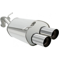 Escape Powersprint Seat Leon 1.9 Tdi 8/97- &lt;Br&gt;2x ø 89 Mm Homologado Sa 3