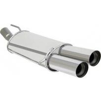 Escape Powersprint Vw Golf 3 1.9 Tdi 95- &lt;Br&gt;2x ø 76 Mm Homologado Sa 2