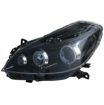 Faros Angel Eyes Re Clio Iii 9/05-07 Black + Halorim