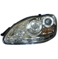 Faros Delanteros + Drl Me S-Class W220 01-05 Chrome (Hid Type)