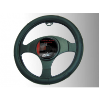 Funda Cubrevolantes Negro Piel Sport