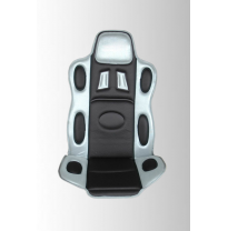 Fundas P/Assientos Gris/Negro