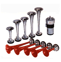 Jgo.Bocinas musicales 4 trompetas &quot;Tequila&quot;