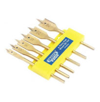 Juego De 6 Brocas Planas De Titanio Para Madera