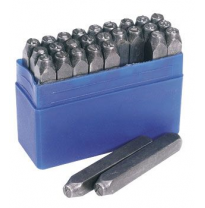 Juego De Punzones Para Marcar Letras 3/16&quot; - 26pzs