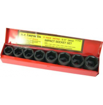 Juego De Vasos Impacto 3/4&quot; Pzs