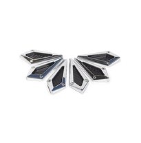 Kit 6 Fender Air Intake Carbon/Cromo