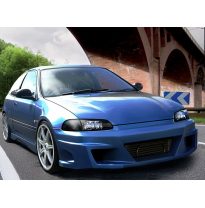 Kit Completo Honda Civic Hatchback “Komodo”&lt;br&gt;honda Civic Hatchback  1992/1995&lt;br&gt;&lt;br&gt;ibherdesign El Tiempo De Entrega De Este