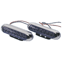 Led Luz Diurna Blanca 105x24mm Set 2 Pcs (No E-Mark)