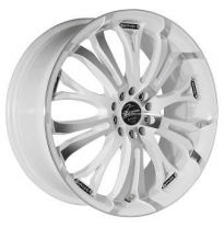 Llanta Barracuda Tzunamee Blanca 8x18 4-5 Tornillos