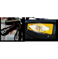 Luces Led Portamatriculas Color Azul  Led Set/2pcs