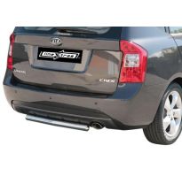 Paragolpes Acero Inoxidable 76mm Tras Kia Carens