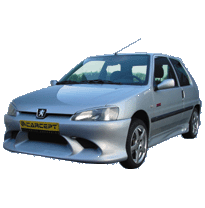 Paragolpes Delantero Vbumper Pe 106 4/96- Excl. Gti/Xs