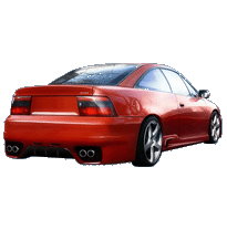 Paragolpes Trasero Abumper Op Calibra &#039;F-Style&#039;+ Carbo