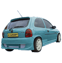 Paragolpes Trasero Abumper Op Corsa B Basic Ii