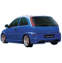 Paragolpes Trasero Abumper Op Corsa C -03 &#039;Phantom&#039;