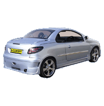 Paragolpes Trasero Abumper Pe 206 Cc