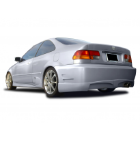 Paragolpes Trasero Honda Civic 98 Coupe Silver