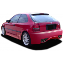 Paragolpes Trasero Honda Civic 98 Hatchback Silver