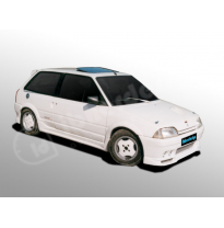 Pair Rear Wheel Arch Vision  - Ax 3 Doors