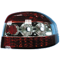 Pilotos Led Al Au A3 03- Led Red/Clear