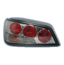 Pilotos Traseros Al Pe 306 92-96 Chrome/Smoke (3xo)