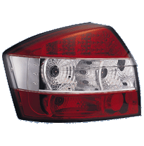 Pilotos Traseros Au A4 Sedan 01- Led Red/Clear