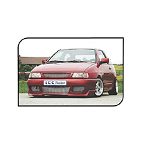 Seat Ibiza &lt; 2000 Parachoques Delantero Gfk-