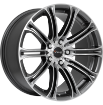 Llanta Avus Ac-Mb1 /Ap Anthracite Polished 18 X 8.00  5x120 Et-30 Buje 72.6