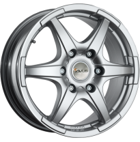 Llanta Avus Grizzly /S Hyper Silver 16 X 6.50  5x130 Et-60 Buje 89.1